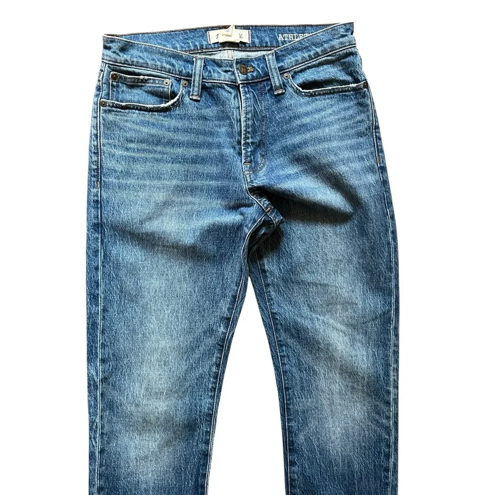 Madewell Jeans Mens 28X32 Blue Athletic Slim Medium Wash Stretch Denim Preppy